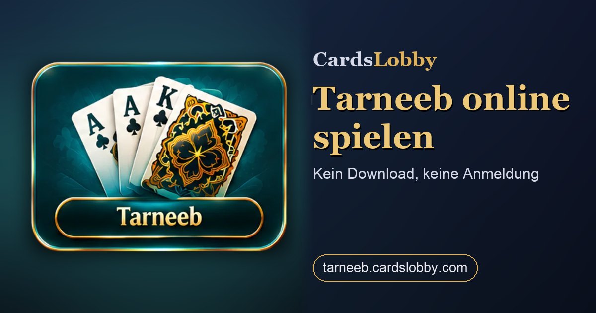 Tarneeb online spielen